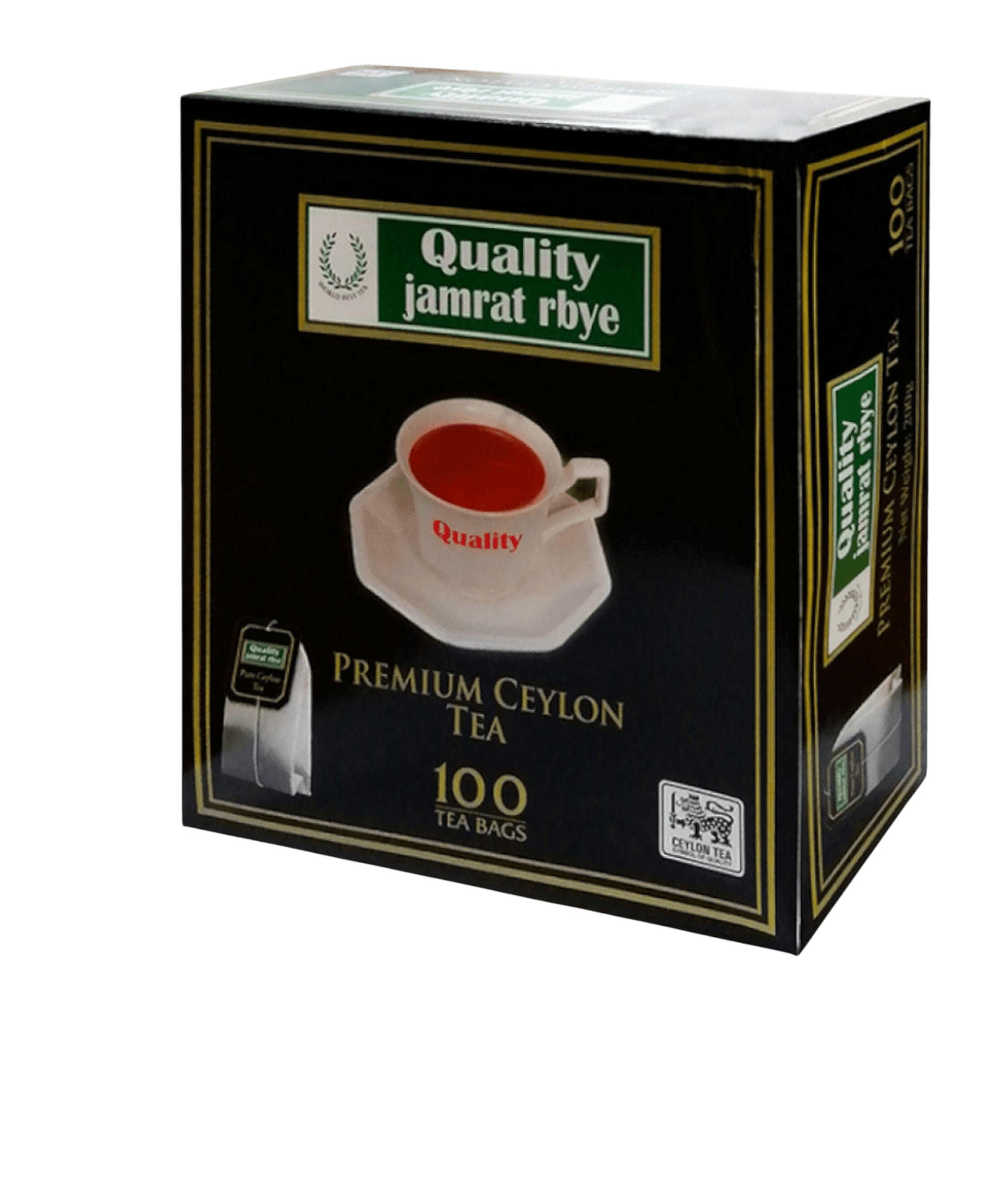 100-100-1174451148 شاي أسود كواليتي بريمير 100 كيس الشاي شاي أسود كواليتي بريمير 100 كيس - تجربة مذاق استثنائية