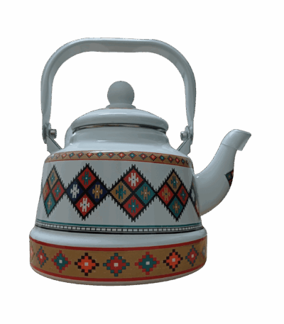 1.1L Enamel-Coated Stovetop Teapot | Coffee Tools