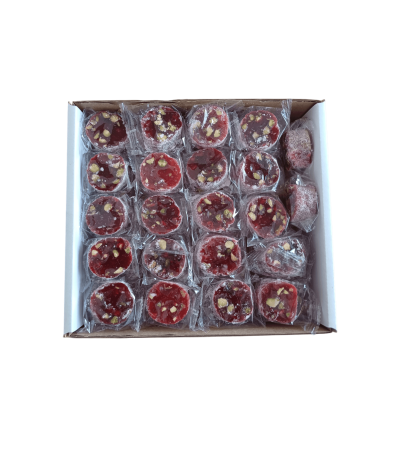 Pomegranate and pistachio nougat, 1 kg sweets