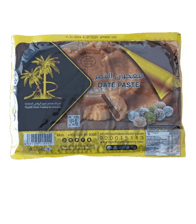 Date paste, 1 kg of dates, date paste