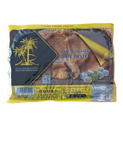 Date paste, 1 kg of dates, date paste
