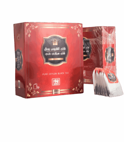 شاي الشيوخ رويال 100 كيس الشاي شاي الشيوخ رويال 100 كيس - تجربة مذاق استثنائية