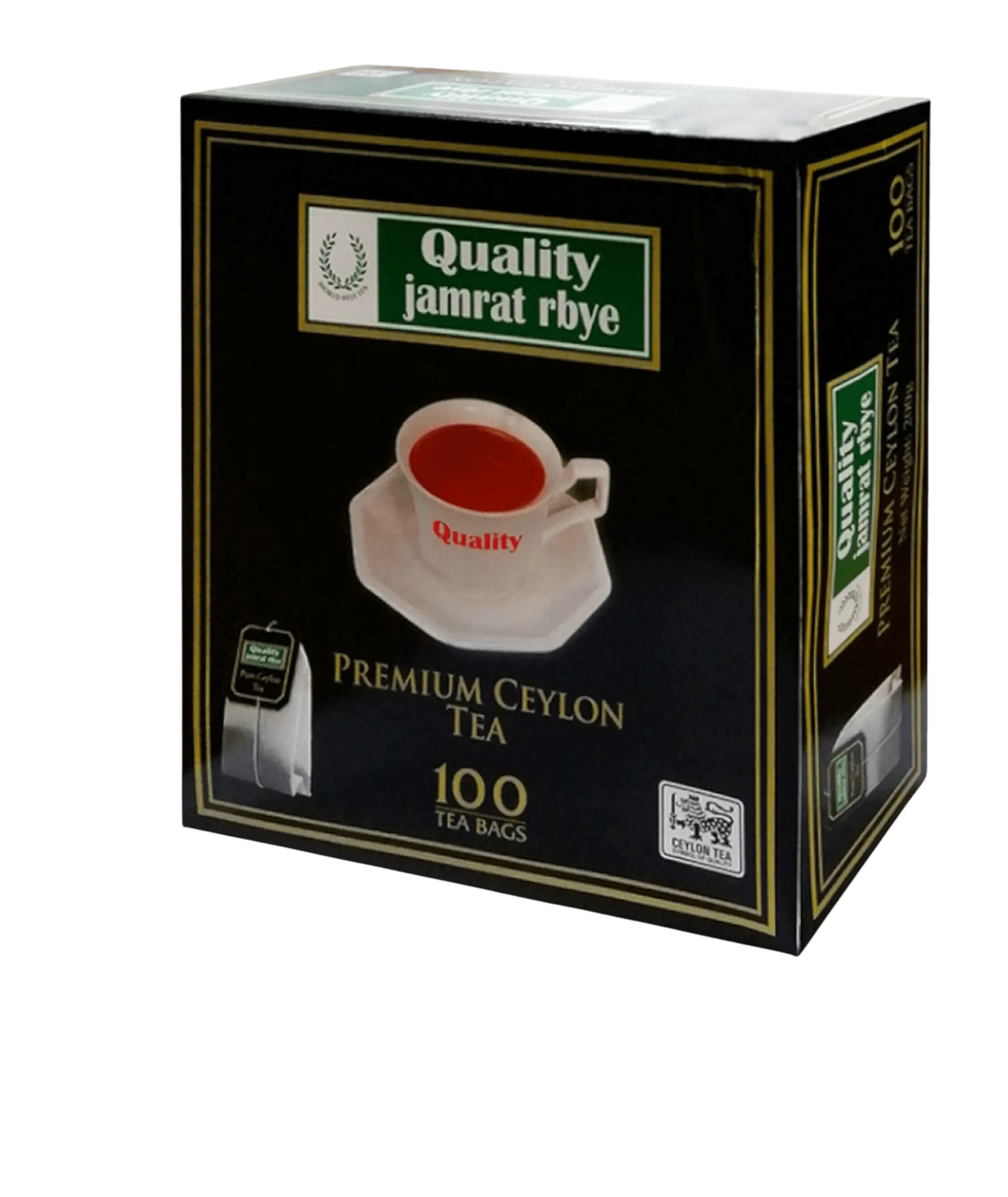 100-100-1174451148 Quality Premier Black Tea 100 Bags - An Exceptional Taste Experience