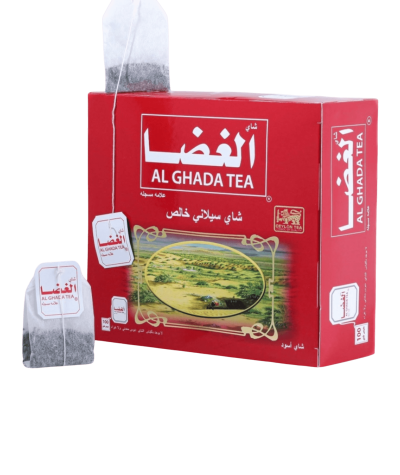 Al-Ghada Tea 100 Tea Bags - Pure Ceylon Al-Ghada Tea 100 Bags - An Exceptional Taste Experience