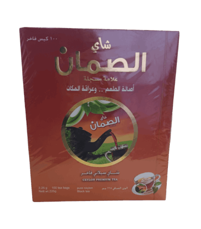 شاي الصمان الشاي شاي الصمان 100 كيس