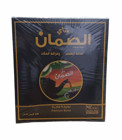 شاي الصمان الشاي شاي الصمان فاخر 100 كيس - تجربة مذاق استثنائية