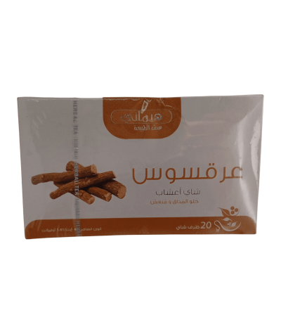 Licorice Herbal Tea, 20 Sachets - Bags of Natural Herbs