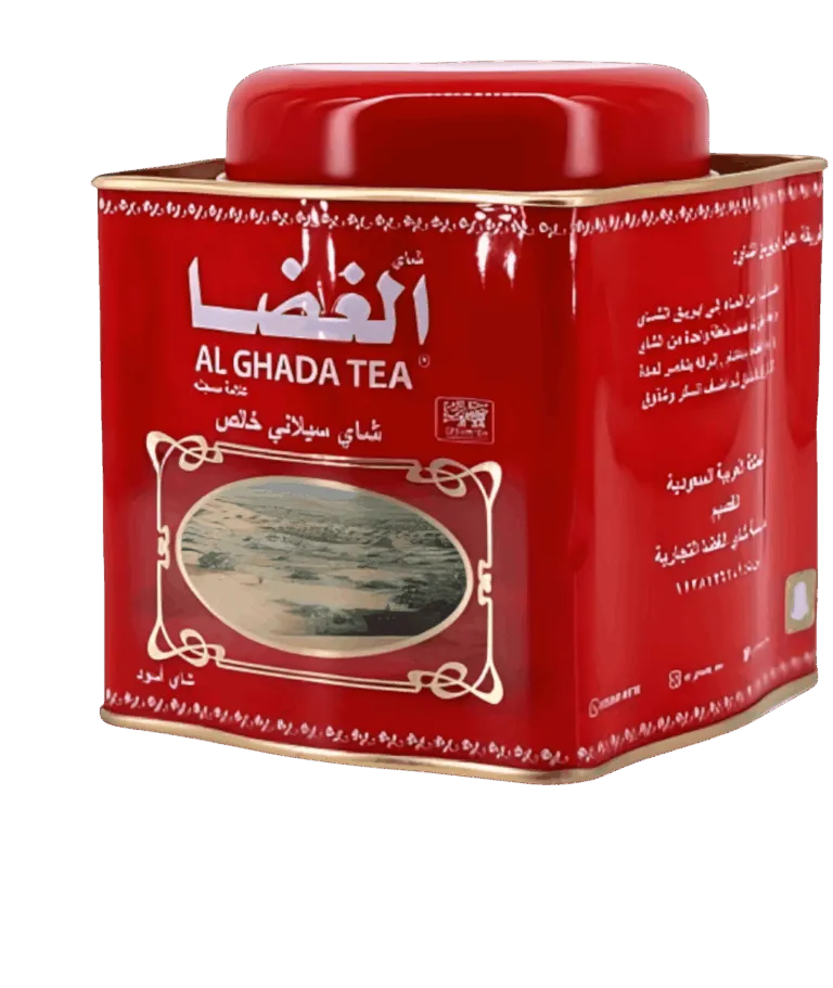 شاي الغضا علبة حديد احمر 235 غ الشاي شاي الغضا رويال علبة حديد احمر 235 جرام - تجربة مذاق استثنائية