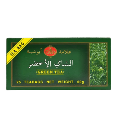 Abu Sheiba brand green tea, 25 sachets