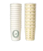 Premium paper cups with a classic design (25 pieces - 4 oz) Premium paper cups with a classic design (25 pieces - 4 oz) Premium paper cups with a classic design (25 cups)