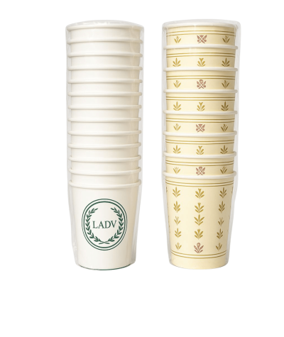 Premium paper cups with a classic design (25 pieces - 4 oz) Premium paper cups with a classic design (25 pieces - 4 oz) Premium paper cups with a classic design (25 cups)