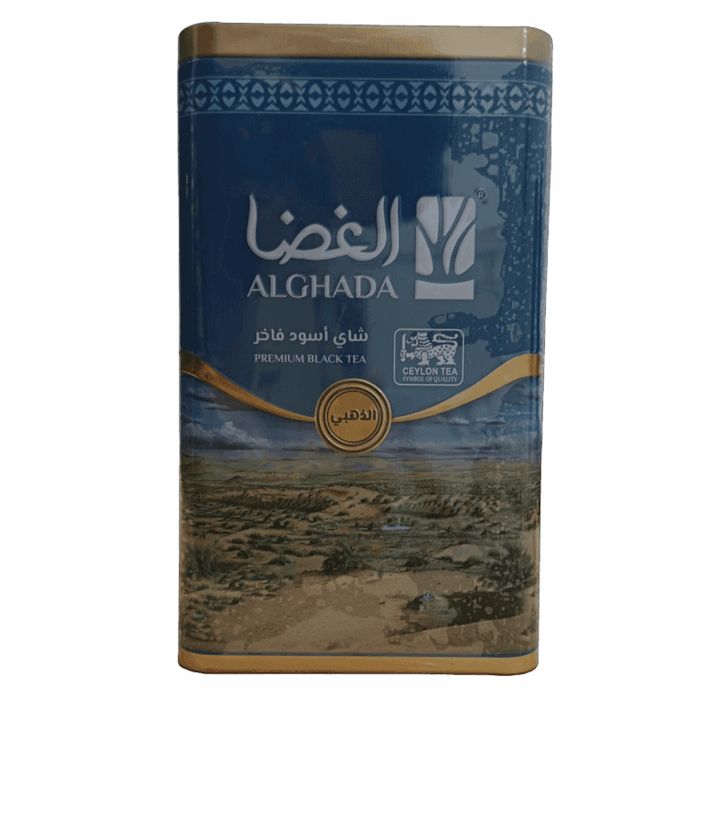 شاي الغضا أسود فاخر الذهبي 250 جرام الشاي شاي الغضا أسود فاخر الذهبي 250 جرام