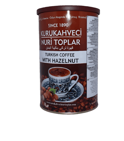 قهوة نوري توبلار بالبندق 250 جرام قهوة عربية 250 جرام قهوة نوري توبلار بالبندق 250 جرام - نكهة عربية أصيلة وغنية