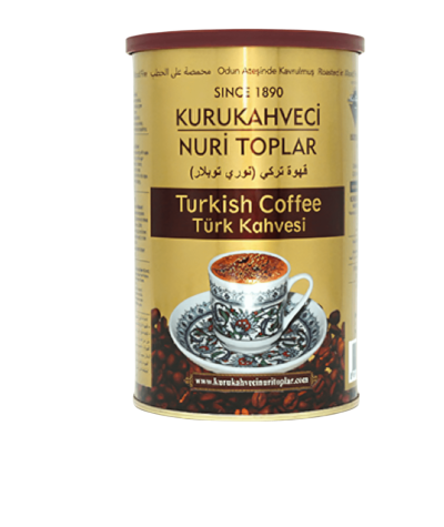 Nuri Toplar Turkish Coffee 250g, Arabic Coffee 250g, Nuri Toplar Turkish Coffee 250g - Authentic and rich Arabic flavor