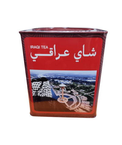 A dose of happiness: Premium Iraqi tea - 300 grams. Iraqi tea in a premium iron tin - 300 grams.