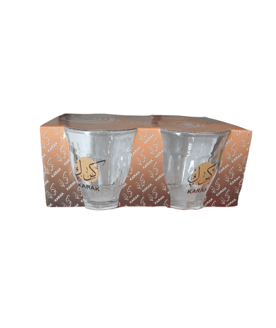 Karak tea glass set, 4 pieces | Coffee Tools