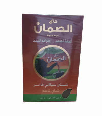 شاي الصمان الشاي شاي الصمان سيلاني فاخر 400 جرام - تجربة مذاق استثنائية