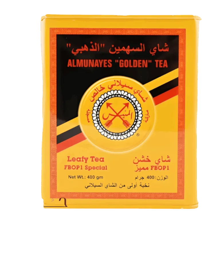 شاي السهمين الذهبي علبة معدنية 400 جرام الشاي شاي السهمين الذهبي علبة معدنية 400 جرام - تجربة مذاق استثنائية