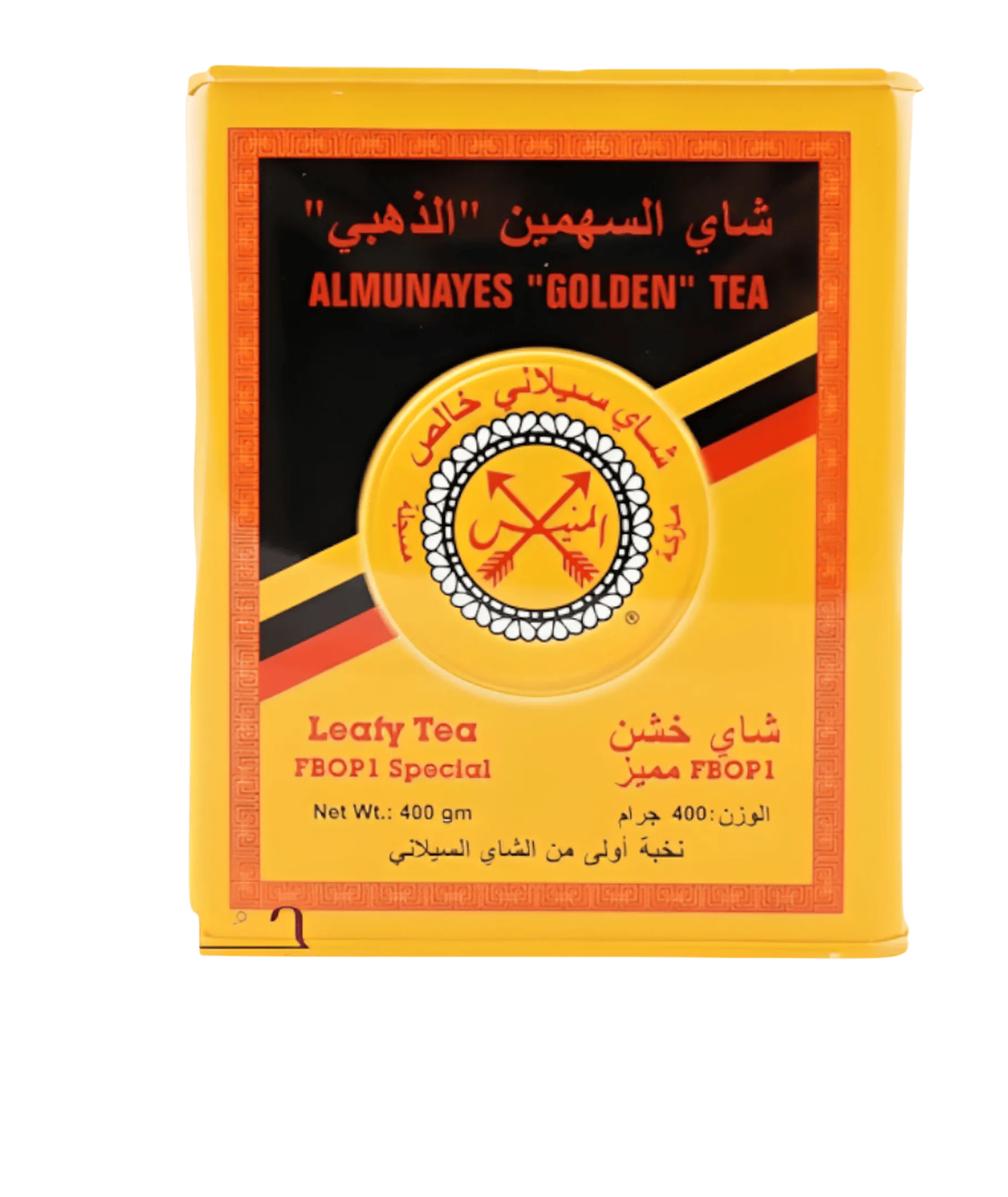 400-450-1174450727 Two Arrows Golden Tea Metal Can 400g Tea Tea Two Arrows Golden Tea Cardboard Box 450g - An Exceptional Taste Experience
