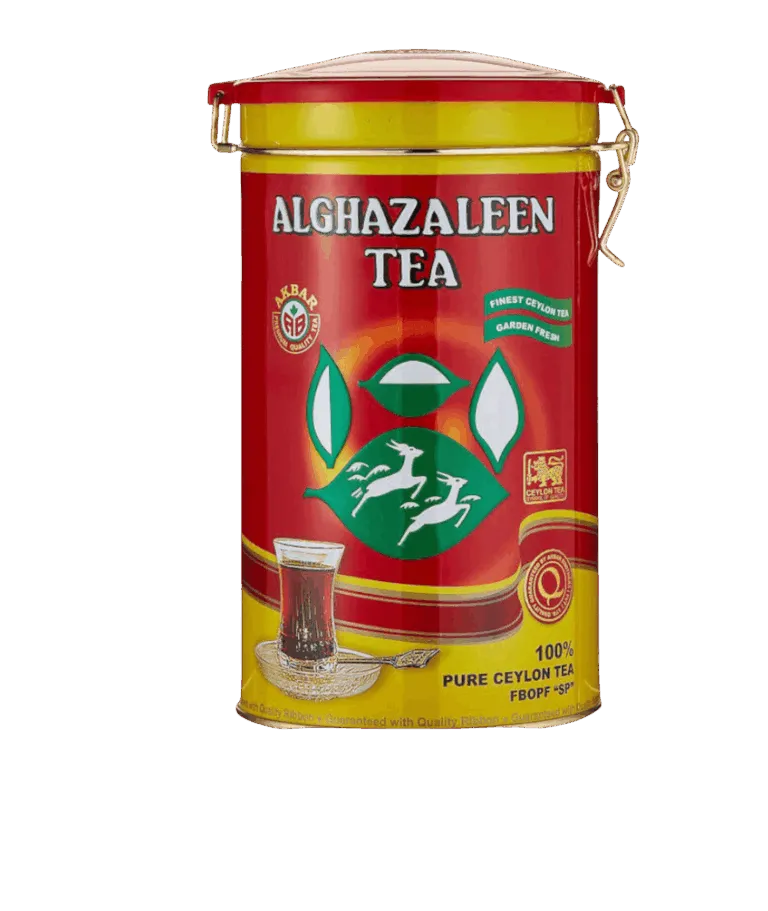 ⁨شاي الغزالين احمر ⁩ شاي أحمد معطر 500 جرام ⁨شاي الغزالين احمر ⁩ - تجربة مذاق استثنائية