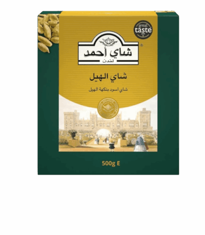 ⁨شاي أحمد بالهيل 500 جرام⁩ ⁨شاي أحمد بالهيل 500 جرام⁩ ⁨شاي أحمد بالهيل 500 جرام⁩ - تجربة مذاق استثنائية