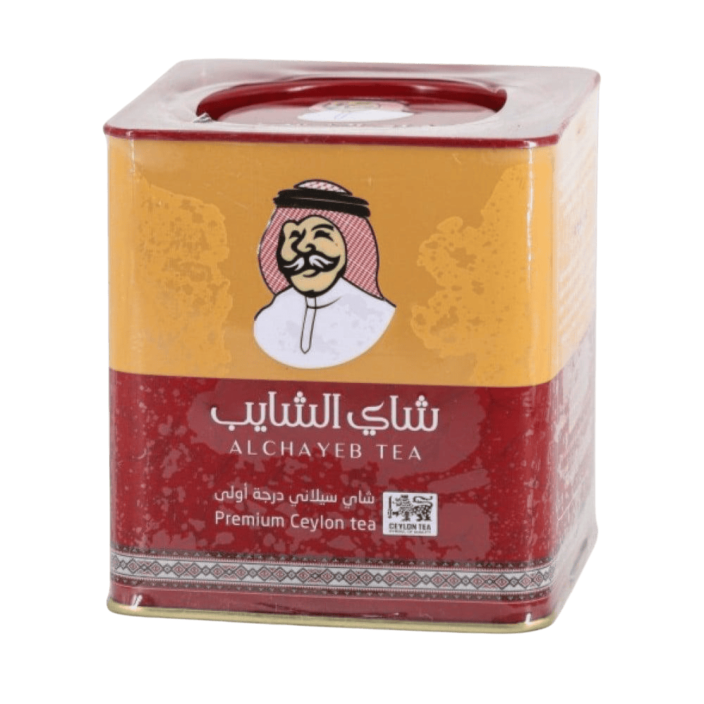 2025/12/94363.png شاي الشايب - علبة معدنية 250 جرام - الصورة 1