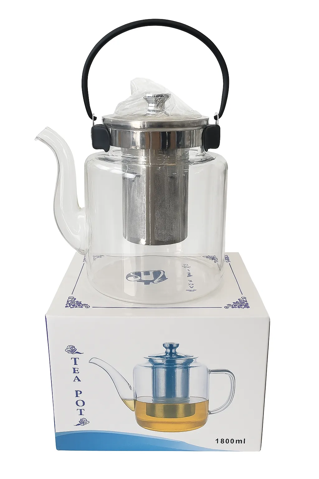 ChatGPTImage16_2025_07_43_23 إبريق شاي زجاجي شفاف بسعة 1800 مل مع فلتر ستانلس ستيل ومقبض علوي مقاوم للحرارة - Image 1