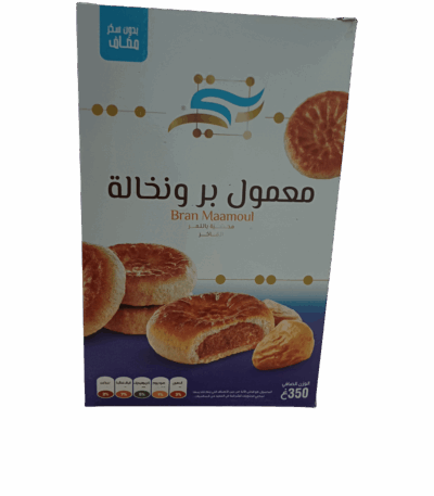 Whole wheat and bran maamoul, whole wheat and bran maamoul, whole wheat and bran maamoul - no added sugar