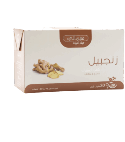 ⁨شاي زنجبيل اظرف⁩ ⁨شاي زنجبيل اظرف⁩ ⁨شاي زنجبيل اظرف⁩ - كيس من الأعشاب الطبيعية