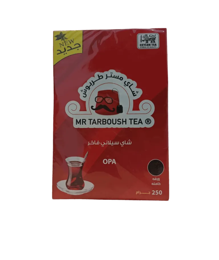 شاي مستر طربوش الشاي شاي مستر طربوش - تجربة مذاق استثنائية