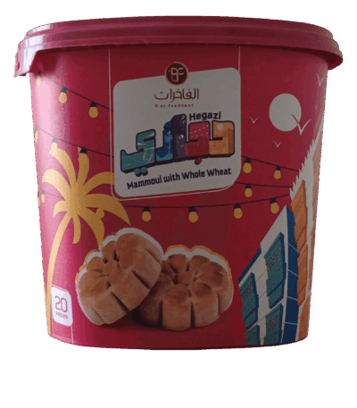 Hijazi-style maamoul made with whole wheat flour