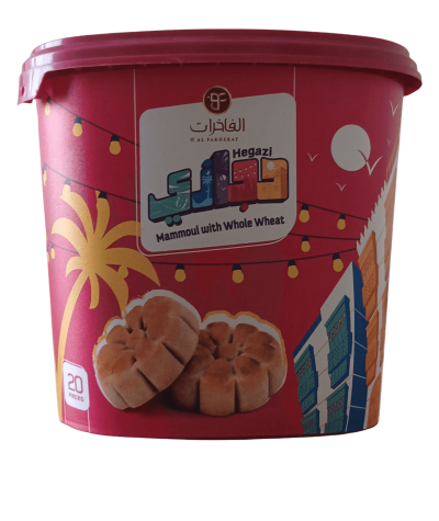 Hijazi-style maamoul made with whole wheat flour