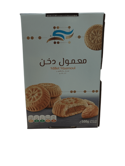 Millet cookies filled with dates - a healthy and distinctive taste