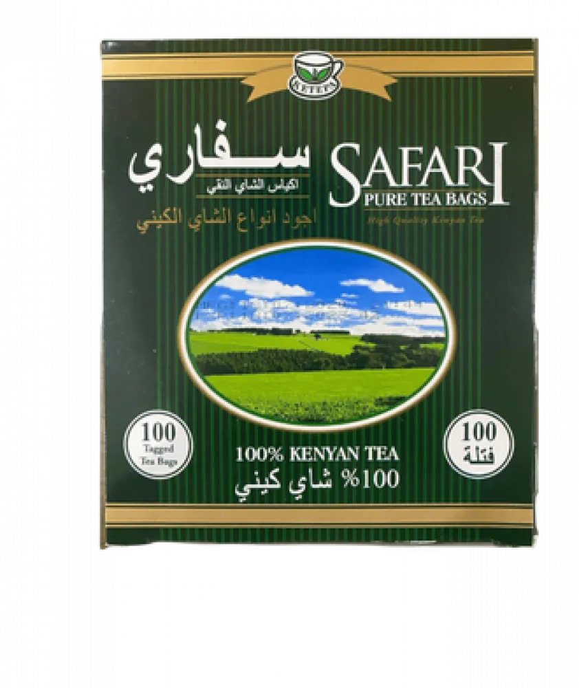 Photoroom-____235 شاي سفاري نقي كيني 100 كيس - تجربة مذاق استثنائية - Image 1