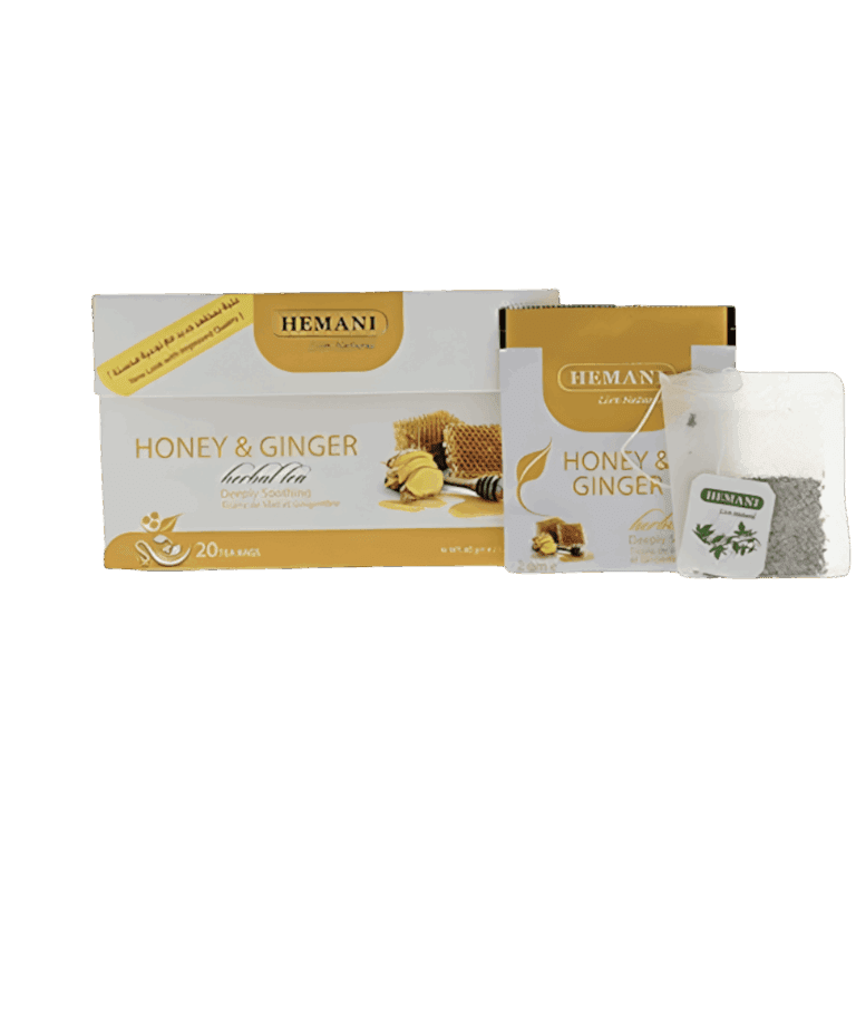 Ginger tea with honey, ginger lemon tea, ginger tea sachets with honey - an exceptional taste experience