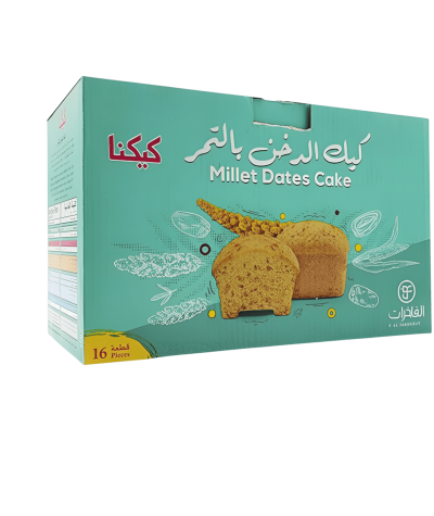 Cakena Millet Cake with Dates, Cakena Millet Cake with Dates