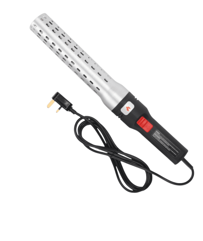 Gas burner, gas burner, electric air blower