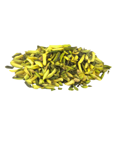 Pistachio slices, pistachio slices, pistachio slices