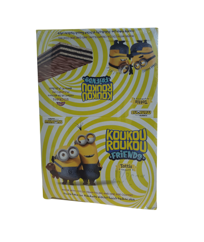 Tootis Coco Roco Sweets Tootis Coco Roco Minions Wafer with Cocoa Cream Filling