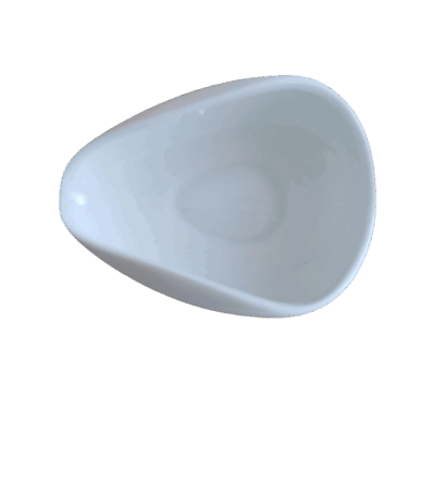 Measuring container, coffee bean weighing container