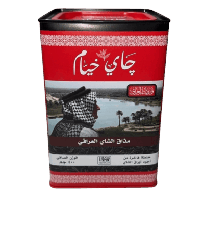 شاي خيام شاي خيام شاي خيام علبة حديد - مذاق الشاي العراقي الأصيل
