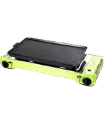 موقد تخييم موقد تخييم موقد تخييم كوري مزدوج الشعلة بوتان مع شواية شواء