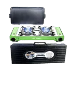 موقد تخييم موقد تخييم موقد تخييم كوري مزدوج الشعلة بوتان مع شواية شواء