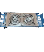 موقد تخييم موقد تخييم موقد تخييم كوري مزدوج الشعلة بوتان مع شواية شواء