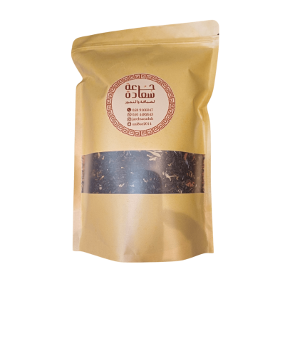 Red tea with natural fruit flavor.