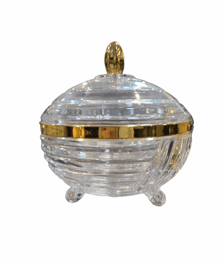 Acrylic sugar bowl with lid | Coffee Tools