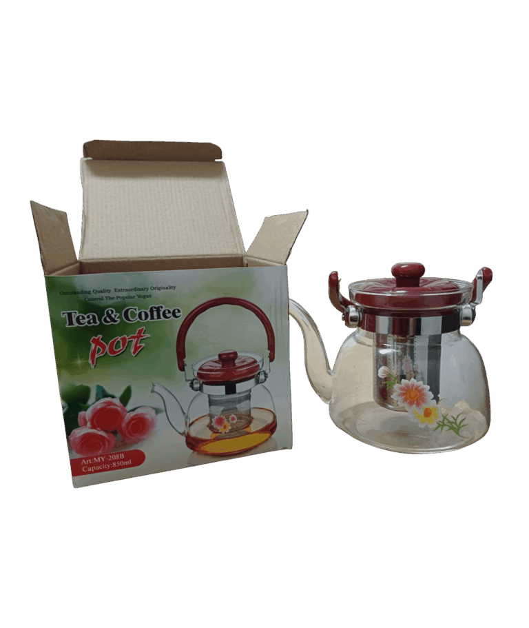 إبريق شاي وقهوة زجاجي مقاوم للحرارة Coffee Tools | الأدوات القهوه إبريق شاي وقهوة زجاجي مقاوم للحرارة