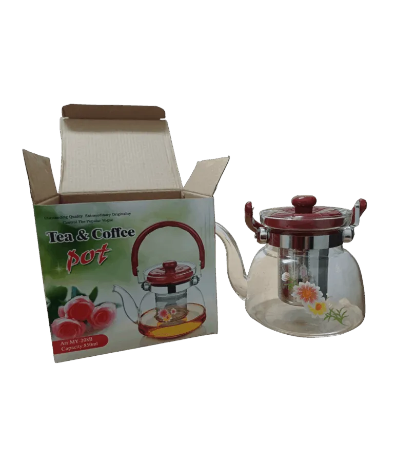 إبريق شاي وقهوة زجاجي مقاوم للحرارة Coffee Tools | الأدوات القهوه إبريق شاي وقهوة زجاجي مقاوم للحرارة
