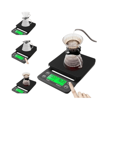 Coffee Tools Electric Scale | Coffee Tools Precision Electric Scale 3kg/0.1g with Large LCD Display – Ideal for Coffee and Espresso