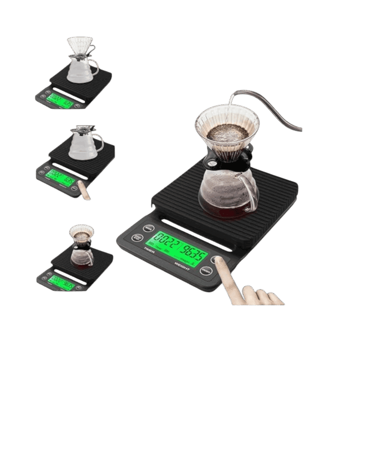 Coffee Tools Electric Scale | Coffee Tools Precision Electric Scale 3kg/0.1g with Large LCD Display – Ideal for Coffee and Espresso